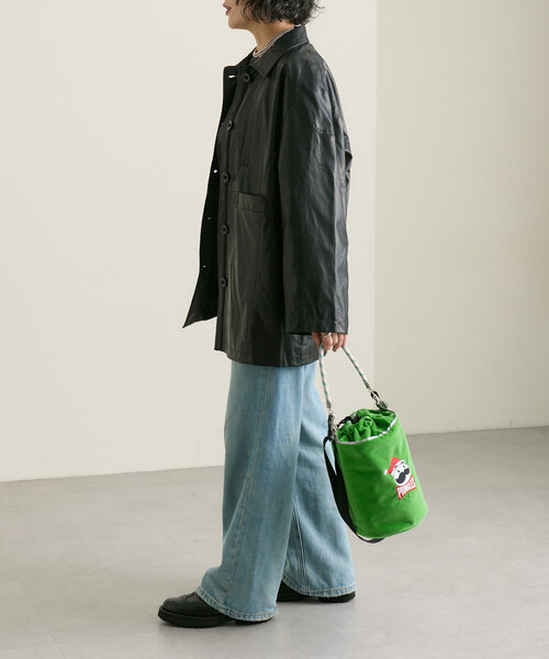 ear PAPILLONNER（イアパピヨネ）の「【プリングルズ×ear】《2way》コラボバケツショルダーバッグ（ショルダーバッグ・レディース・グリーン/レッド/イエロー・FREE）」の11枚目の写真