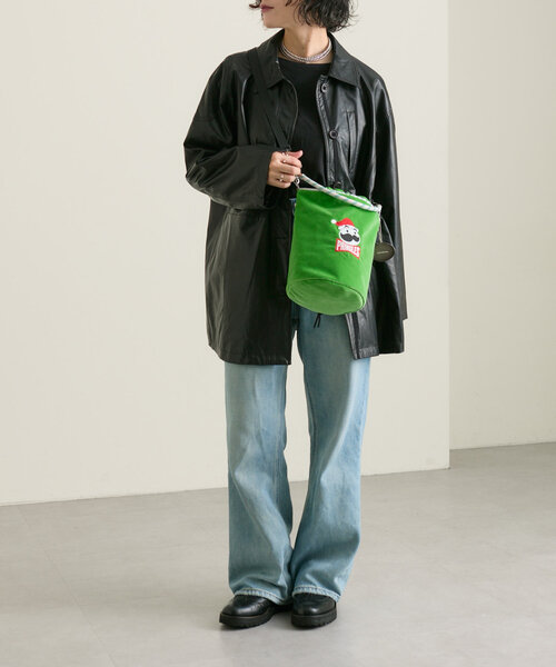 ear PAPILLONNER（イアパピヨネ）の「【プリングルズ×ear】《2way》コラボバケツショルダーバッグ（ショルダーバッグ・レディース・グリーン/レッド/イエロー・FREE）」の21枚目の写真