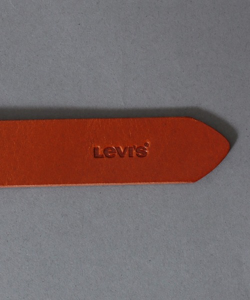 Levi's(リーバイス)の「Levi's/リーバイス 本革 帆型バックル 25mm ナロー レザーベルト(ベルト・メンズ・ブラック/レッド/ブラウン/ダークブラウン・FREE)」の10枚目の写真