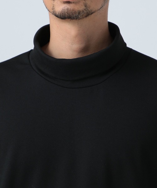 セール】ストレッチタートルネックTシャツ（Tシャツ/カットソー