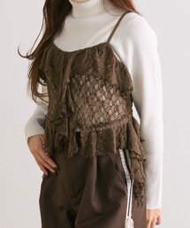 ラッフルキャミソール