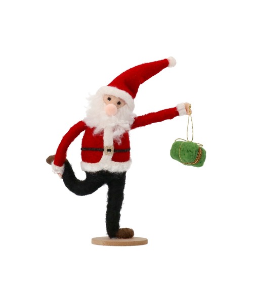 Francfranc(フランフラン)の「ファブリックオブジェ ヨガポーズサンタ ギフト(おもちゃ・レディース・マルチ・FREE)」の1枚目の写真