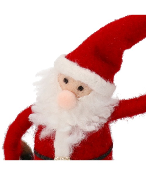 Francfranc(フランフラン)の「ファブリックオブジェ ヨガポーズサンタ ギフト(おもちゃ・レディース・マルチ・FREE)」の4枚目の写真