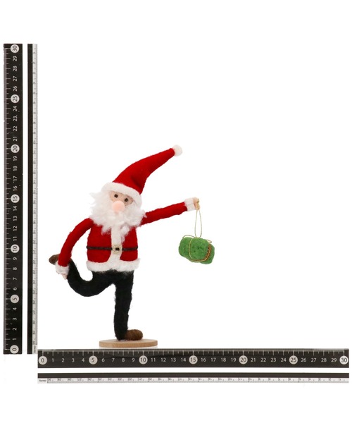 Francfranc(フランフラン)の「ファブリックオブジェ ヨガポーズサンタ ギフト(おもちゃ・レディース・マルチ・FREE)」の6枚目の写真