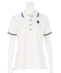 Felisi Golf（フェリージゴルフ）の「レディース｜Felisi Golf（フェリージ ゴルフ） ポロシャツ WS MONOGRAM JQ POLO（ポロシャツ）」