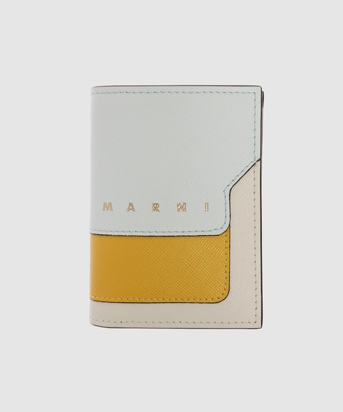 MARNI（マルニ）の「TRUNK BIG LOGO / 二つ折り財布（財布・レディース・ブルー系その他/ピンク系その他/ピンク系/イエロー系その他/ワイン系/オリーブ系/ブルー系その他2/ピンク系その他2/ベージュ系その他・ONE SIZE）」の5枚目の写真