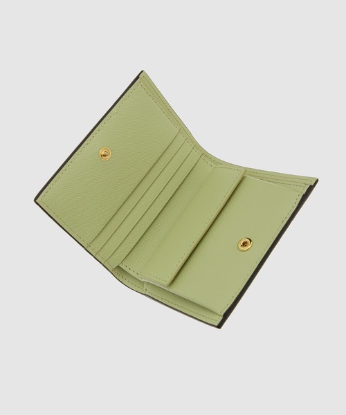 MARNI（マルニ）の「TRUNK BIG LOGO / 二つ折り財布（財布・レディース・ブルー系その他/ピンク系その他/ピンク系/イエロー系その他/ワイン系/オリーブ系/ブルー系その他2/ピンク系その他2/ベージュ系その他・ONE SIZE）」の11枚目の写真