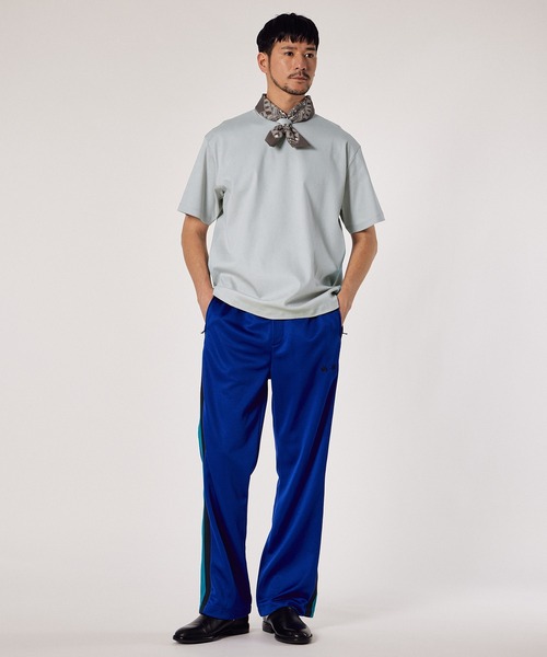 LANVIN en Bleu（ランバンオンブルー）の「【LANVIN en Bleu ESSENTIAL】ALGER / バックプリント ”マルグリット” Tシャツ（Tシャツ/カットソー・メンズ・ベージュ/ホワイト/ライトブルーグレー/ブラック・SMALL/MEDIUM/LARGE/X-LARGE/XX-LARGE）」の19枚目の写真