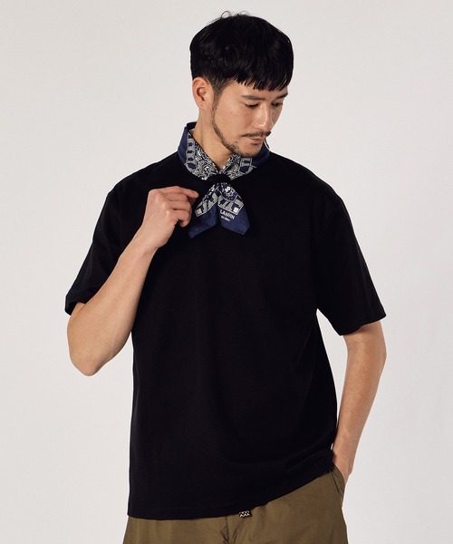 LANVIN en Bleu（ランバンオンブルー）の「【LANVIN en Bleu ESSENTIAL】ALGER / バックプリント ”マルグリット” Tシャツ（Tシャツ/カットソー・メンズ・ベージュ/ホワイト/ライトブルーグレー/ブラック・SMALL/MEDIUM/LARGE/X-LARGE/XX-LARGE）」の22枚目の写真