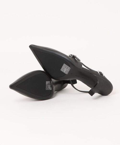 CHARLES & KEITH(チャールズ & キース)の「Tバー バックルポインテッドトゥスリングバックパンプス(パンプス・レディース・ブラック系その他7/ブラック/ライトアッシュグレー・22.5cm/22cm/26.5cm/25.5cm/25cm/24.5cm/23.5cm/23cm)」の16枚目の写真