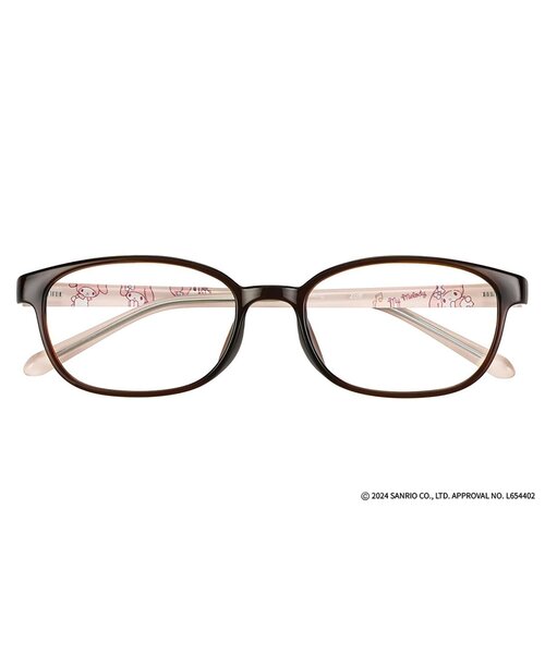 マイメロディ モデル】ウェリントン型フレーム｜Zoff｜Sanrio