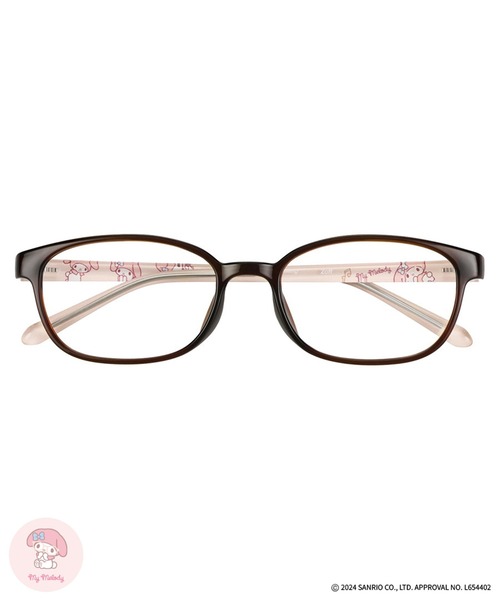 Zoff マイメロディモデル ブラウン Zoff｜Sanrio Characters マイメロディ モデル（ZN241029-43A1