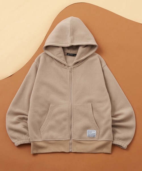 SHISKY / シスキー ワンポイント ピスネーム ちょいビッグ 裏起毛