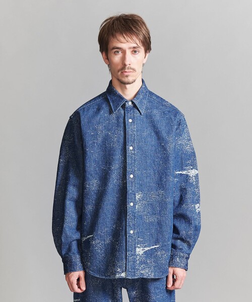 【新品タグ付き】BEAUTY &YOUTH ボリュームスリーブ　デニムシャツ BEAUTY&YOUTH UNITED ARROWS（ビューティーアンドユース