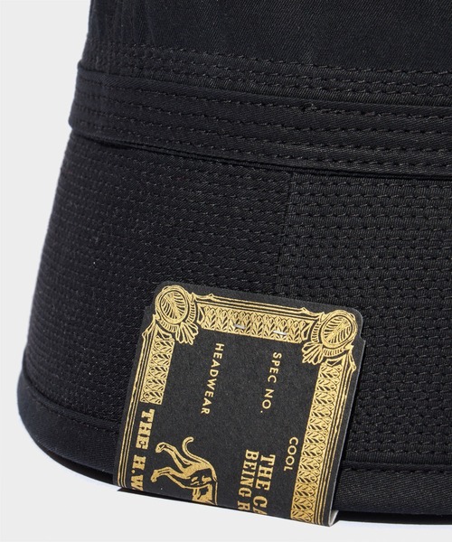 DELUXE（デラックス）の「DELUXE x DOG HAT（ハット・メンズ・ブラック・MEDIUM/LARGE）」の4枚目の写真