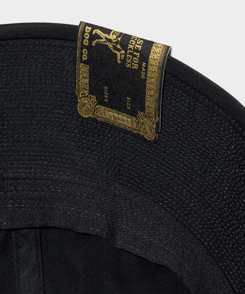 DELUXE（デラックス）の「DELUXE x DOG HAT（ハット・メンズ・ブラック・MEDIUM/LARGE）」の6枚目の写真