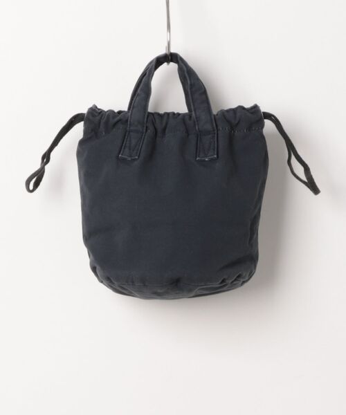 【hobo / ホーボー】DRAWSTRING POUCH S PADDED LIGHT CANVAS