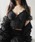 me+em selecti~[ZNgj́uy Jbvt zVM[t@[V[grX`FL~\[ ^ shaggy fur short bustier camisoleiL~\[jvbubN