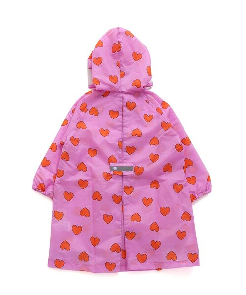 BREEZE（ブリーズ）の「4柄レインコート（レインコート/ポンチョ・キッズ・オフホワイト/ブルー/ピンク/オレンジ・100/110/120/130）」の6枚目の写真