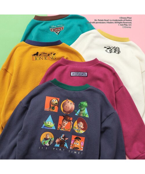セール】ディズニーキャラクター/5柄トレーナー（スウェット）｜Disney