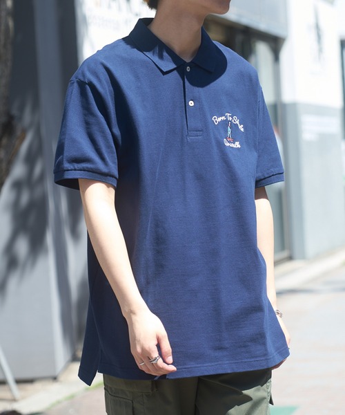 Golf Tour polo shirt with customised embroidered logo