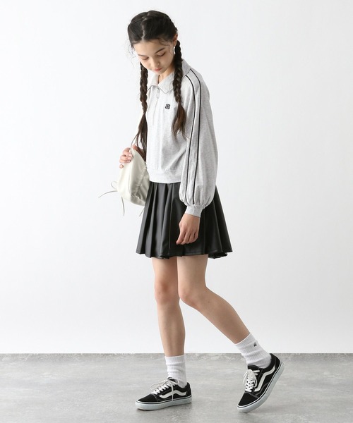 GLOBAL WORK（グローバルワーク）の「ヘビロッTEEハーフZIP長袖