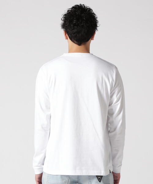 DENHAM（デンハム）の「DENHAM/デンハム/AMERICANA LS TEE（Tシャツ/カットソー・メンズ・ネイビー/ホワイト/ブラック・XL/S/M/L）」の15枚目の写真