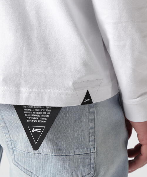 DENHAM（デンハム）の「DENHAM/デンハム/AMERICANA LS TEE（Tシャツ/カットソー・メンズ・ネイビー/ホワイト/ブラック・XL/S/M/L）」の12枚目の写真