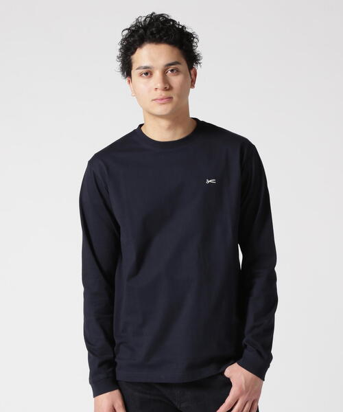 DENHAM（デンハム）の「DENHAM/デンハム/AMERICANA LS TEE（Tシャツ/カットソー・メンズ・ネイビー/ホワイト/ブラック・XL/S/M/L）」の7枚目の写真