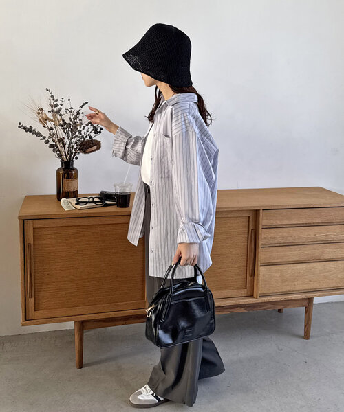 DISCOAT（ディスコート）の「スカシサーモハット（キャップ・レディース・ベージュ/ブラック・FREE）」の12枚目の写真