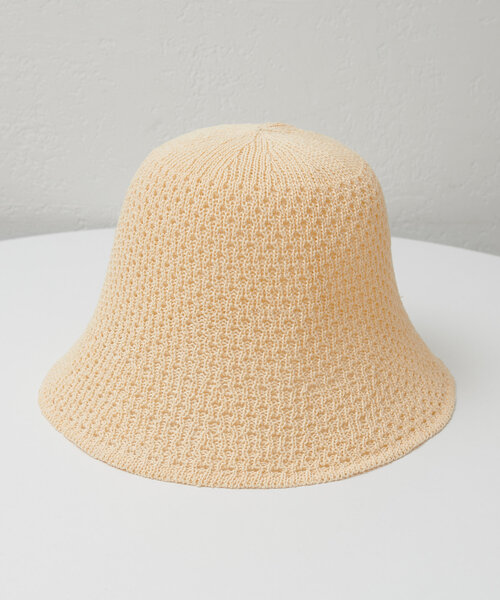 DISCOAT（ディスコート）の「スカシサーモハット（キャップ・レディース・ベージュ/ブラック・FREE）」の16枚目の写真