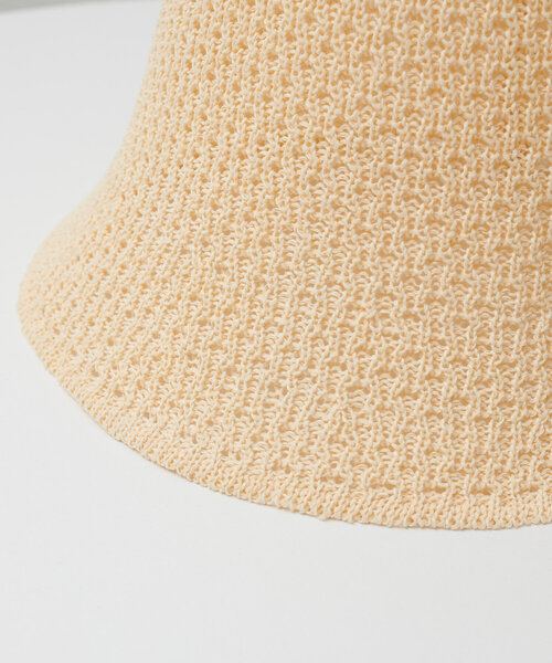 DISCOAT（ディスコート）の「スカシサーモハット（キャップ・レディース・ベージュ/ブラック・FREE）」の17枚目の写真