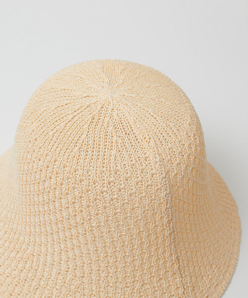 DISCOAT（ディスコート）の「スカシサーモハット（キャップ・レディース・ベージュ/ブラック・FREE）」の19枚目の写真