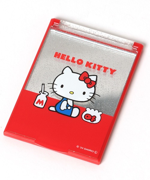 40th限定ミラーHELLO KITTY(桃色) ハローキティ 90s もふもふミラーマスコット nic_kt23-01_04