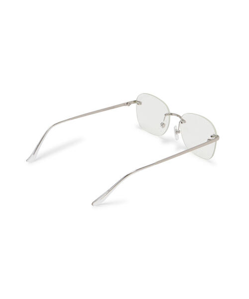 FREE'S MART（フリーズマート）の「◆リムレス伊達メガネ（メガネ・レディース・ホワイト・ﾌﾘ-）」の6枚目の写真