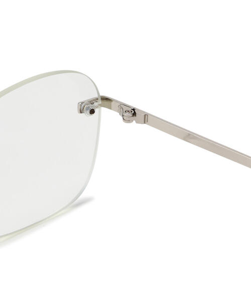 FREE'S MART（フリーズマート）の「◆リムレス伊達メガネ（メガネ・レディース・ホワイト・ﾌﾘ-）」の9枚目の写真