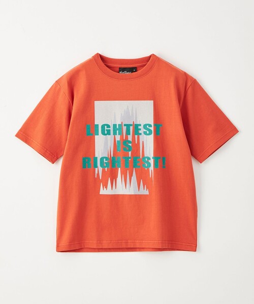 WILD THINGS（ワイルドシングス）の「【別注】＜WILD THINGS＞ショートスリーブビッグTシャツ ICE / キッズ 140cm-160cm（Tシャツ/カットソー・キッズ・オフホワイト/ブラック/オレンジ・L(160cm)/M(140-150cm)）」の3枚目の写真