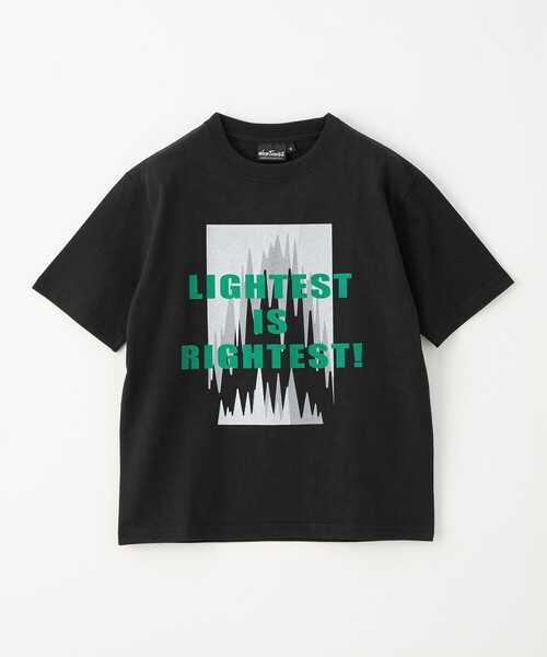 WILD THINGS（ワイルドシングス）の「【別注】＜WILD THINGS＞ショートスリーブビッグTシャツ ICE / キッズ 140cm-160cm（Tシャツ/カットソー・キッズ・オフホワイト/ブラック/オレンジ・L(160cm)/M(140-150cm)）」の2枚目の写真