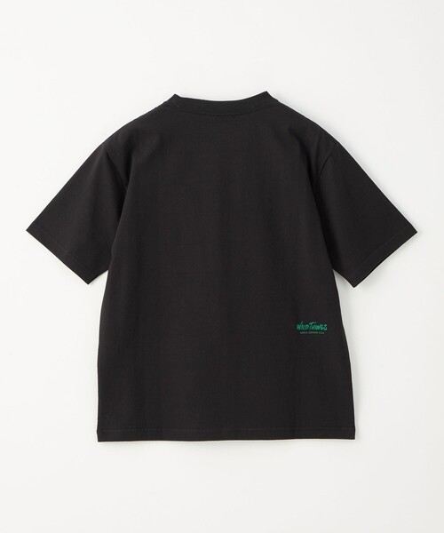 WILD THINGS（ワイルドシングス）の「【別注】＜WILD THINGS＞ショートスリーブビッグTシャツ ICE / キッズ 140cm-160cm（Tシャツ/カットソー・キッズ・オフホワイト/ブラック/オレンジ・L(160cm)/M(140-150cm)）」の5枚目の写真