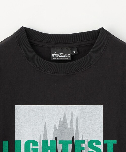 WILD THINGS（ワイルドシングス）の「【別注】＜WILD THINGS＞ショートスリーブビッグTシャツ ICE / キッズ 140cm-160cm（Tシャツ/カットソー・キッズ・オフホワイト/ブラック/オレンジ・L(160cm)/M(140-150cm)）」の6枚目の写真