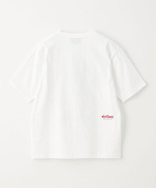 WILD THINGS（ワイルドシングス）の「【別注】＜WILD THINGS＞ショートスリーブビッグTシャツ ICE / キッズ 140cm-160cm（Tシャツ/カットソー・キッズ・オフホワイト/ブラック/オレンジ・L(160cm)/M(140-150cm)）」の13枚目の写真
