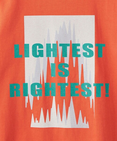 WILD THINGS（ワイルドシングス）の「【別注】＜WILD THINGS＞ショートスリーブビッグTシャツ ICE / キッズ 140cm-160cm（Tシャツ/カットソー・キッズ・オフホワイト/ブラック/オレンジ・L(160cm)/M(140-150cm)）」の21枚目の写真