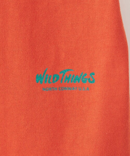 WILD THINGS（ワイルドシングス）の「【別注】＜WILD THINGS＞ショートスリーブビッグTシャツ ICE / キッズ 140cm-160cm（Tシャツ/カットソー・キッズ・オフホワイト/ブラック/オレンジ・L(160cm)/M(140-150cm)）」の22枚目の写真
