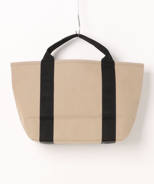 SABLE CLUTCH(セーブルクラッチ)の「BIG TAG CANVAS TOTE (M) - 富士金梅(帆布/キャンバストートバッグ)(トートバッグ・レディース・ピンク/ブラック/グレイッシュベージュ/シルバー・ONE SIZE)」の5枚目の写真