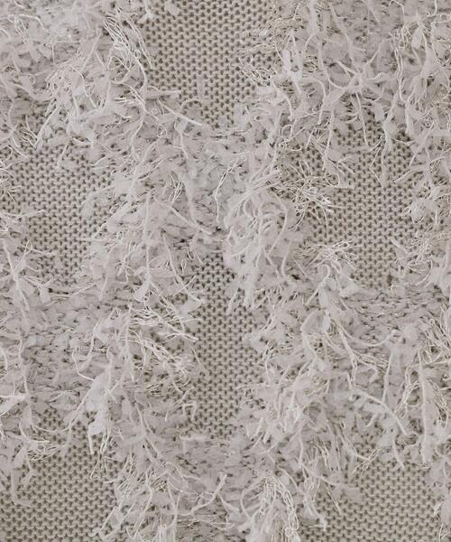 OPAQUE.CLIP（オペークドットクリップ）の「フリンジスパンコールニット【洗える】（ニット/セーター・レディース・ライトグレー/ピンク/ブルー系その他・00）」の9枚目の写真