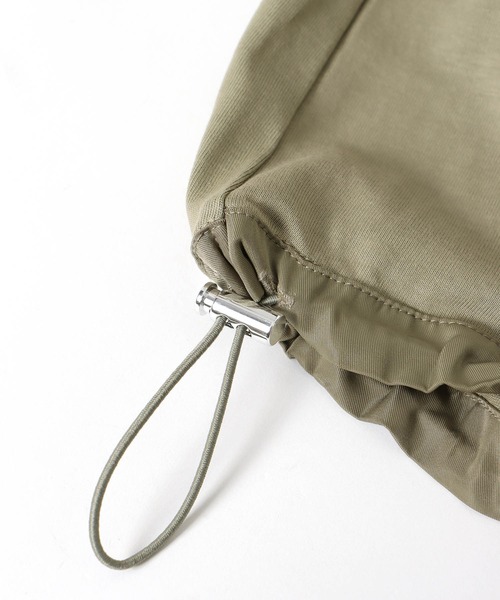 Three Four Time（ｽﾘｰﾌｫｰﾀｲﾑ）の「MA-1ポケットドロストプルオーバー（Tシャツ/カットソー・レディース・オフホワイト/ブルーグレー/ライトカーキ・FREE）」の12枚目の写真