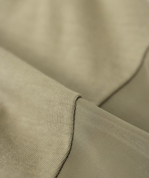 Three Four Time（ｽﾘｰﾌｫｰﾀｲﾑ）の「MA-1ポケットドロストプルオーバー（Tシャツ/カットソー・レディース・オフホワイト/ブルーグレー/ライトカーキ・FREE）」の13枚目の写真