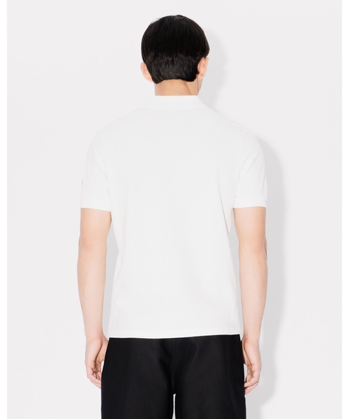 KENZO(ケンゾー)の「'Boke Flower' エンブロイダリー スリム ポロ(ポロシャツ・メンズ・ホワイト系その他・LARGE/MEDIUM/SMALL)」の2枚目の写真