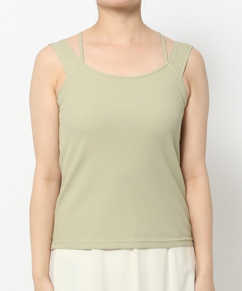 mysty woman(ミスティウーマン)の「ラッセルレースカーディガン×キャミツイン 320399(カーディガン/ボレロ・レディース・ブラック/オフホワイト/ライトグリーン/グレイッシュブルー・FREE)」の18枚目の写真