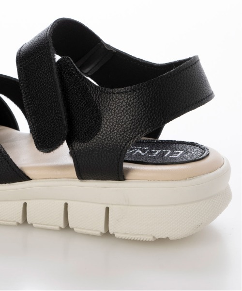 enchanted（エンチャンテッド）の「クロスアッパーセパレートサンダル（サンダル・レディース・シルバー/ブラック/アイボリー・22.5/23/23.5/24/24.5）」の13枚目の写真